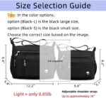 A large black nylon MINTEGRA satchel handbag with a top handle and an adjustable shoulder strap, showcasing its spacious and